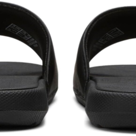 Men's Divecat Slide Sandal Faux Leather Slip-On Lightweight EVA Comfort - Picture 2 of 7